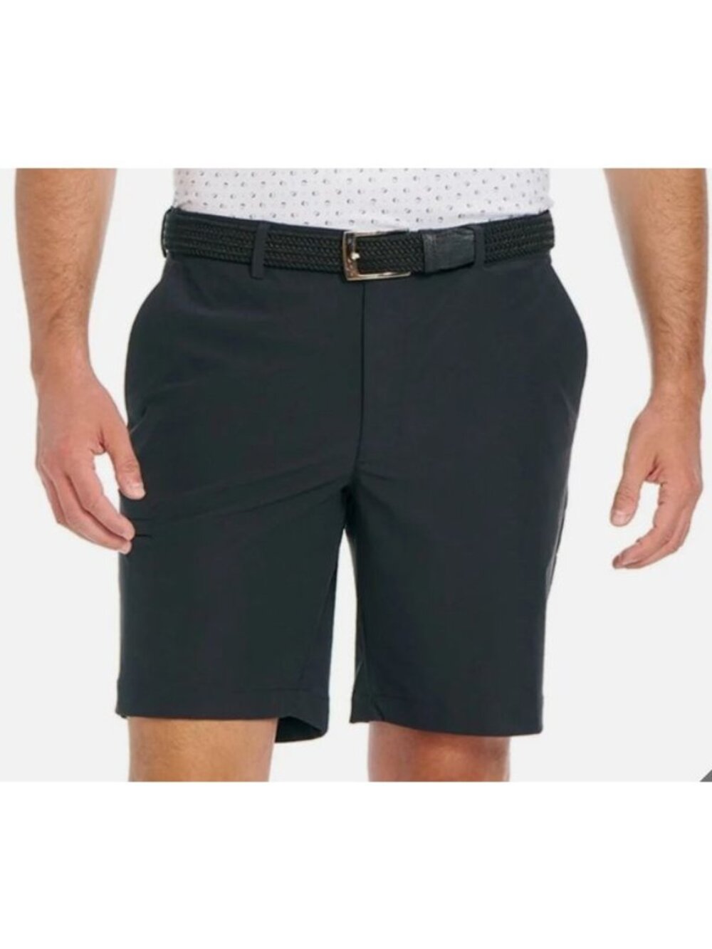 Greg Norman Golf Stretch Short Size 30 Black 8.5” NWT Men's Pockets